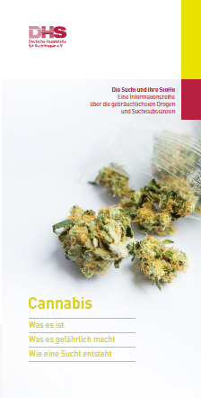 DHS Faltblattserie "Die Sucht und ihre Stoffe" - Cannabis